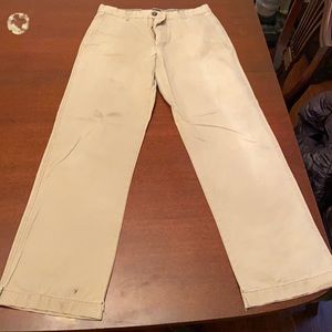Dockers Khaki Work Pants Straight Fit Sz. 32W 34L